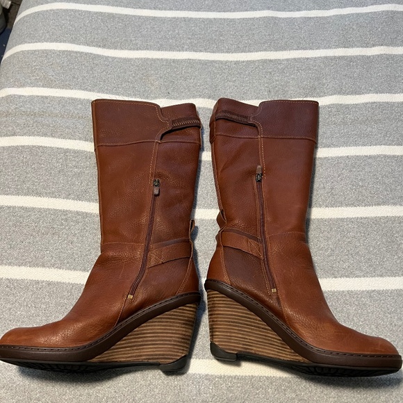 Women’s Timberland Over the Calf Wedge Boot - Picture 1 of 6